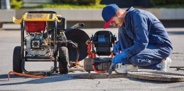 Desentupidora de esgoto